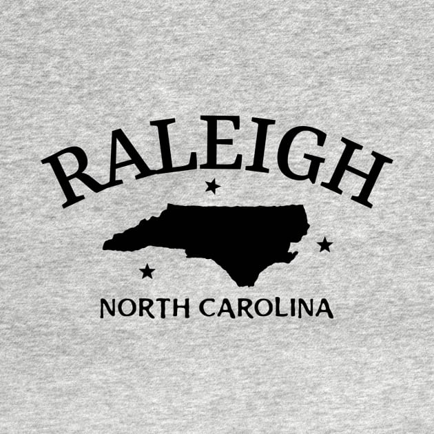 Raleigh, North Carolina by Mountain Morning Graphics